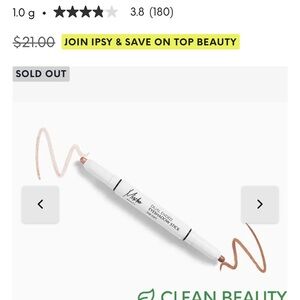 M2U NYC Dual-Ended Eyeshadow Stick - Copper